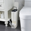 Modern Toilet Brush & Trash Can Set.
