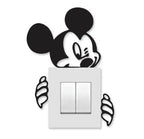 Kids Room Mouse Shape Wooden Wall Art