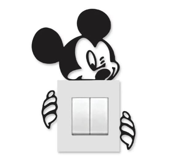 Kids Room Mouse Shape Wooden Wall Art