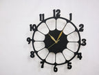Retro Design 3D Wooden wall clock for Living Room Decor