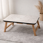 Multi-Purpose Wooden Folding Table – Portable Lap Desk for Home Use & Office Work