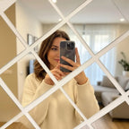 Acrylic Square Mirror Wall Home Decor.
