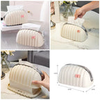Decorative Shell Tissue Box -Home And Office Accessory-