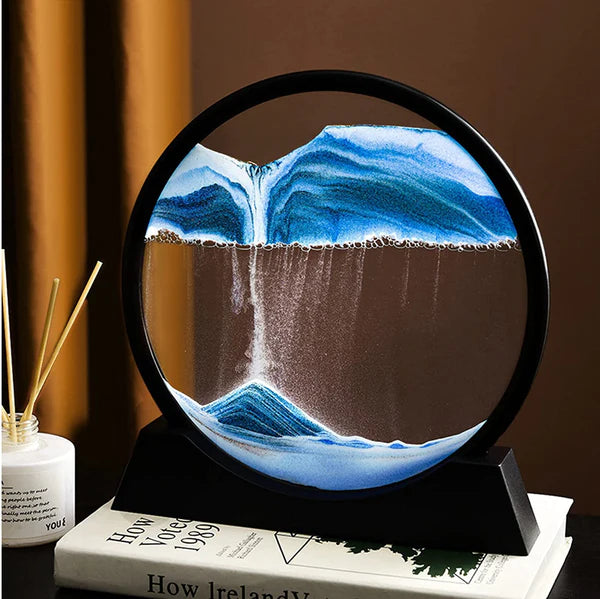 3D Dynamic Deep Sea Sandscape with Display Stand.