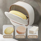 1Pc Soap Box Light Luxury Soap Holder Random Colour.