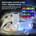 Diamond Crystal Table Lamp Touch Sensor.,