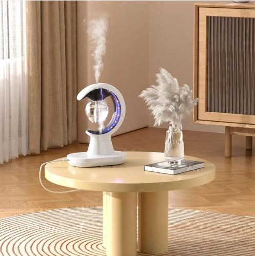 Humidifier LED Lamp For Home And Office Use.