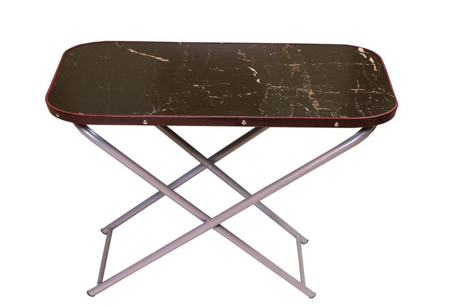 Foldable Marble Ironing Table Dark Modern Design
